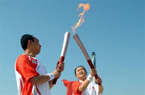 Olympic Torch奥运火炬，点燃火一般的热情！ - 普象网