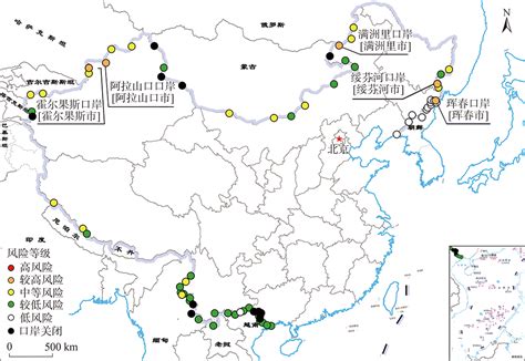 中国边境口岸地区传染病境外输入风险评估——以新冠肺炎疫情为例