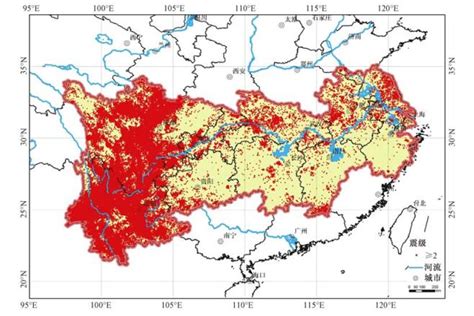 长江经济带中-东部地区(重庆-上海段)地震活动特征及面临的地震危险性问题
