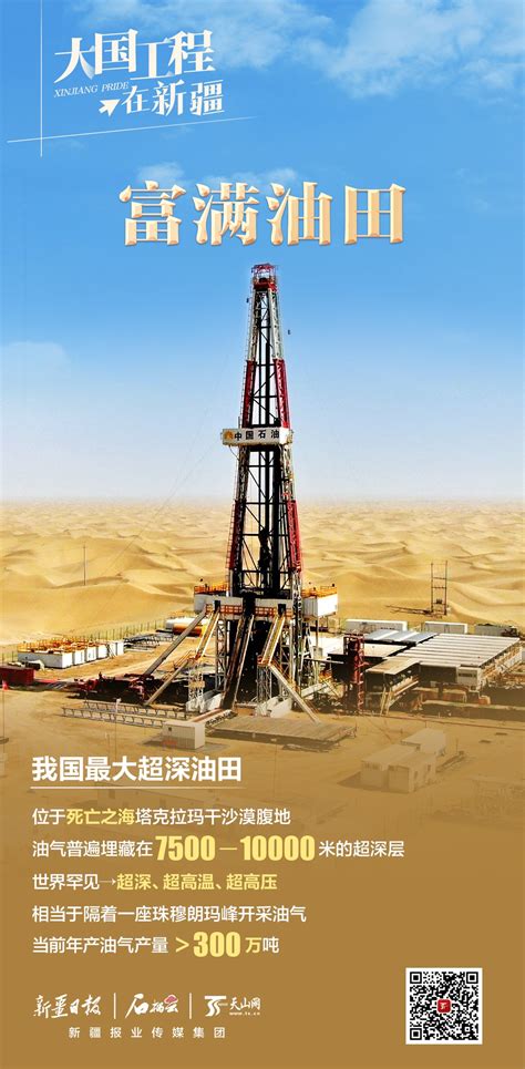 大国工程在新疆丨富满油田——我国最大超深油田 -天山网 - 新疆新闻门户
