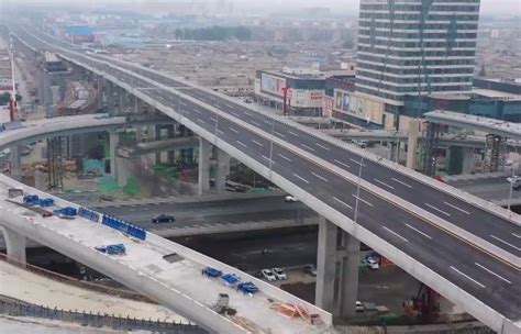 临沂沂河高架路工程主线预计6月1日试通车 - 临沂信息网