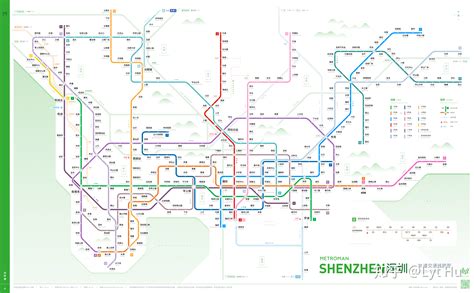 深圳轨道交通图 2020 / 2025+ - 知乎