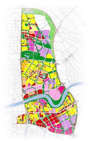 宁波高新技术产业区核心区城市设计-规划设计资料