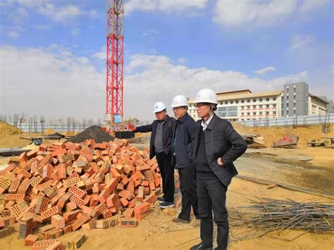 学院世行贷款土建项目三月份建设情况-甘肃财贸职业学院