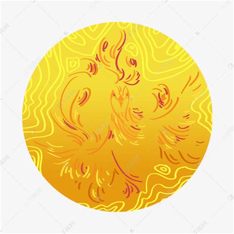 太阳鸟图腾图片