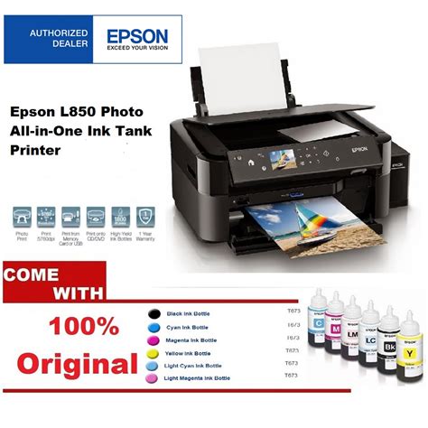 Impressora Multifuncional Epson L850 | Impressoras a Jato de Tinta ...