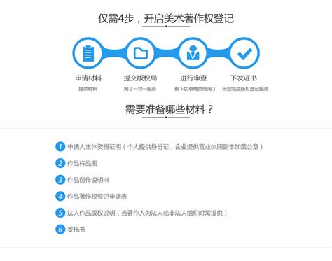 武汉市美术著作权登记办理流程时间和所需材料-著作版权-淘钉智能财税