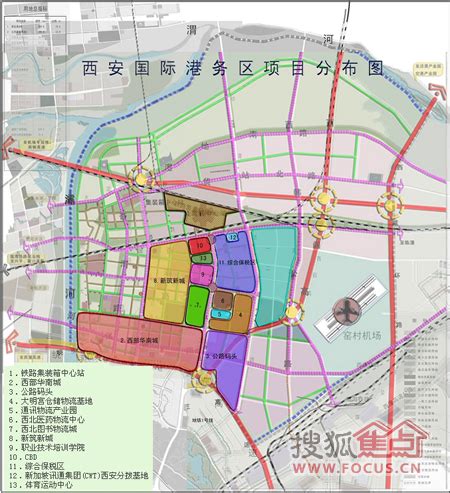 国际港务区规划详细图,2020西安港务区规划图,西安港务区道路规划图_大山谷图库