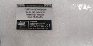 ASM 位移传感器 CLMD2-AJ2C8P011000-阿里巴巴