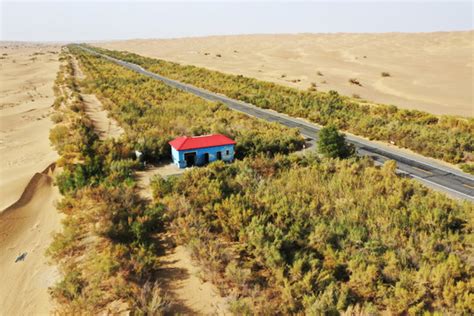 沙漠公路高清摄影大图-千库网