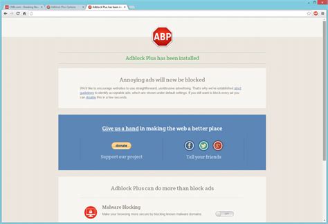 Download Adblock Plus for Chrome