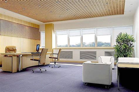 小型办公室设计布局图_岚禾工装设计