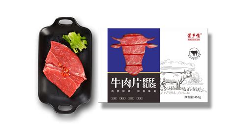 内蒙古通辽蒙乡情牛肉食品品牌包装设计 - 特创易