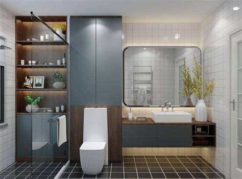 1992现代浴室|空间|家装设计|设计师小玉 - 原创作品 - 站酷 (ZCOOL)