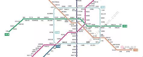 成都地铁路线图图片