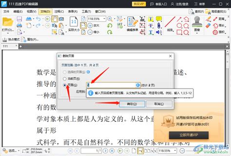 福昕PDF编辑器怎么删除页面？福昕高级PDF编辑器删除页面的方法-系统之家
