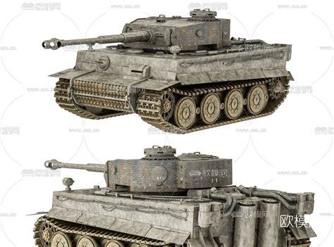 1比35 Panzer-vi-tiger虎式坦克模型3D图纸 STEP格式 - CAD_3D模型下载 - 三维模型下载网—精品3D模型下载网