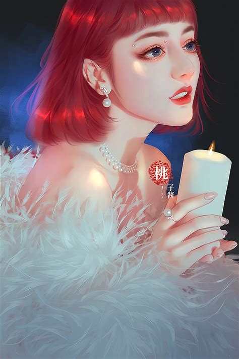非主流画家桃子头像