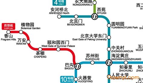 北京地铁M101线开通及早晚运营时间表_高清线路图和沿途站点周边介绍 - 北京都市圈