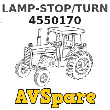 LAMP-STOP/TURN 4550170 - Caterpillar | AVSpare.com