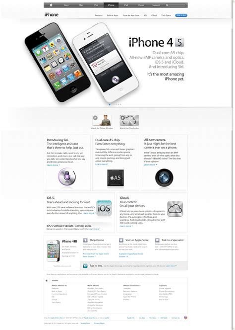 APPLE苹果公司官方网站网页设计1440宽屏高清欣赏 - 网页设计