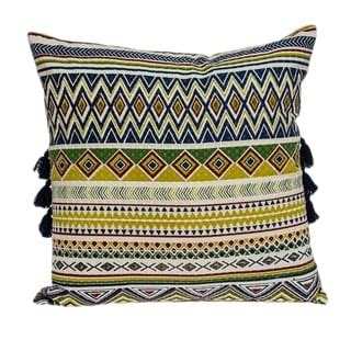 Parkland Collection Irisa Bohemian Multicolor Pillow Cover With Poly ...