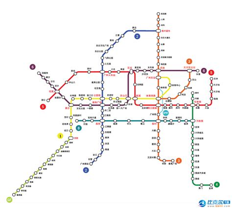 广州地铁站查询路线,2040年,2023年_大山谷图库