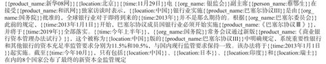 基于深度学习的中文命名实体识别方法及系统