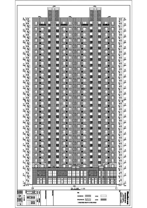 公寓住宅楼经典平面图合集-迅捷CAD图库
