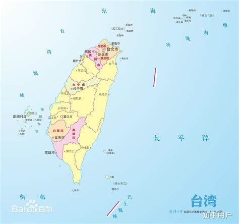 台湾主要城市-