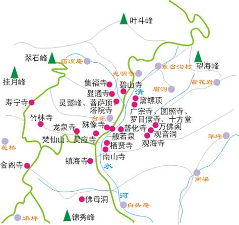 五台山景区公交车运行图及时刻表 - 五台山云数据旅游网