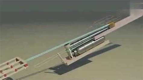 3D动画演示航母弹射器的工作原理，非常直观易懂