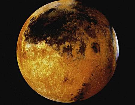 卫星发现红色的火星却发出了绿光，专家认为这代表了火星上有氧气_大气层