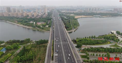 淄博快速路网一环线“西半环”建成通车