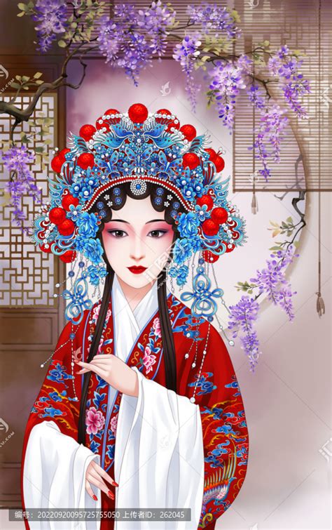 京剧花旦图片