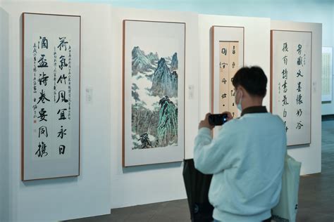 衢州数字博物馆-“名城缘 · 书画情”常熟衢州书画作品联展在衢州市博物馆开展