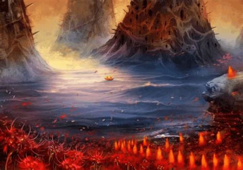 日本神话传说: 地狱冥河“三途川”