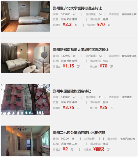 郑州酒店转让信息-酒店交易网