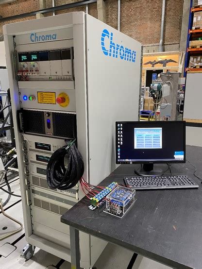 Chroma 8000电源供应器自动测试系统
