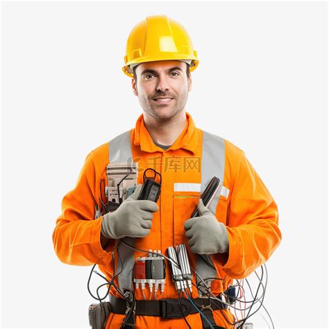 电力接线员电话修理工电工素材图片免费下载-千库网