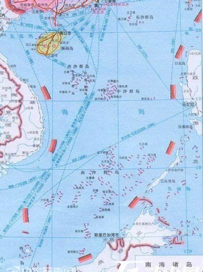 2019南海实际控制图,岛礁归还中,各实际控制图(第7页)_大山谷图库