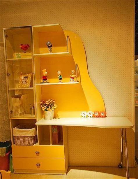 我爱我家儿童家具FM10B书柜+书桌组合产品价格_图片_报价_新浪家居网