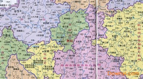 贵州省地图高清版下载-贵州省地图全图高清版下载-当易网