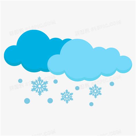 下雪天气图标矢量元素图片免费下载_PNG素材_编号vd9ip97k8_图精灵