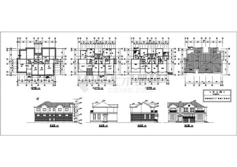 5款11X10米的二层别墅设计图，主体20万到25万就建好了_图纸头条_鲁班设计图纸官网