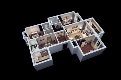 家装卧室|三维|建筑/空间|室内效果图zZ - 原创作品 - 站酷 (ZCOOL)
