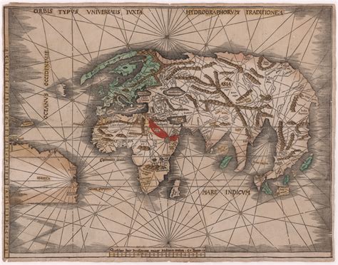 十六世纪的欧洲制图师绘制的地图：充满神秘色彩_凤凰网