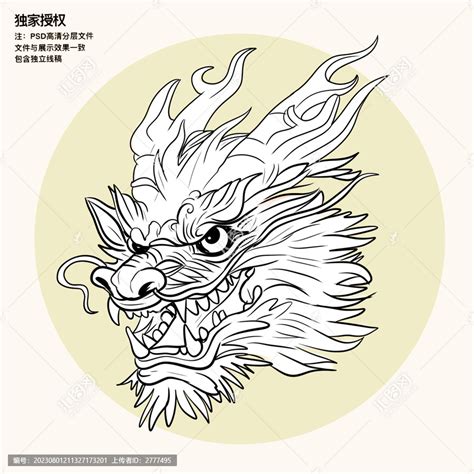 非主流头像龙头