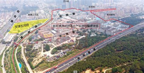 122玉律层摇工业区(2019年299米)深圳光明-全景再现
