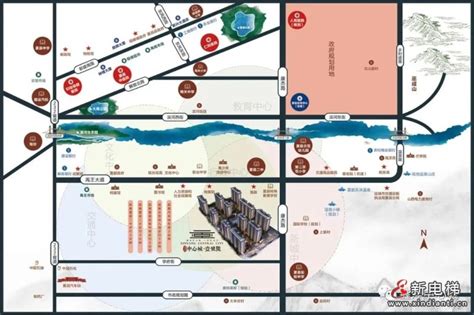 【皂河龙运城】手绘地图定制设计_手绘地图-站酷ZCOOL